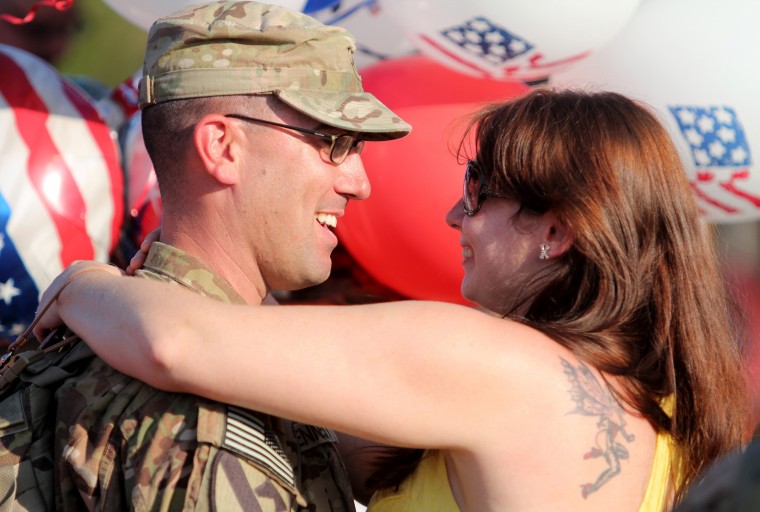 Year in Photos - 1st Air Combat Brigade Homecoming